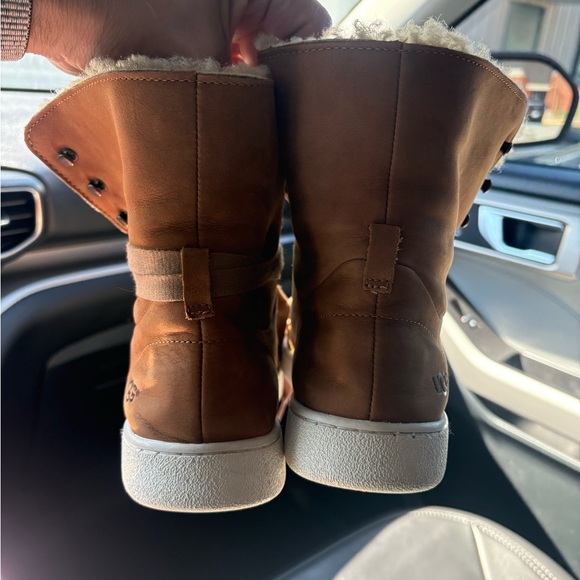 UGG Brown Women's Winter Boots - Picture 3 of 8